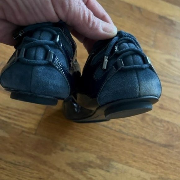 Maria Sharapova Cole Haan Air Bacara Ballet "Blazer Blue Paten Leather", Size 8B - Picture 7 of 8